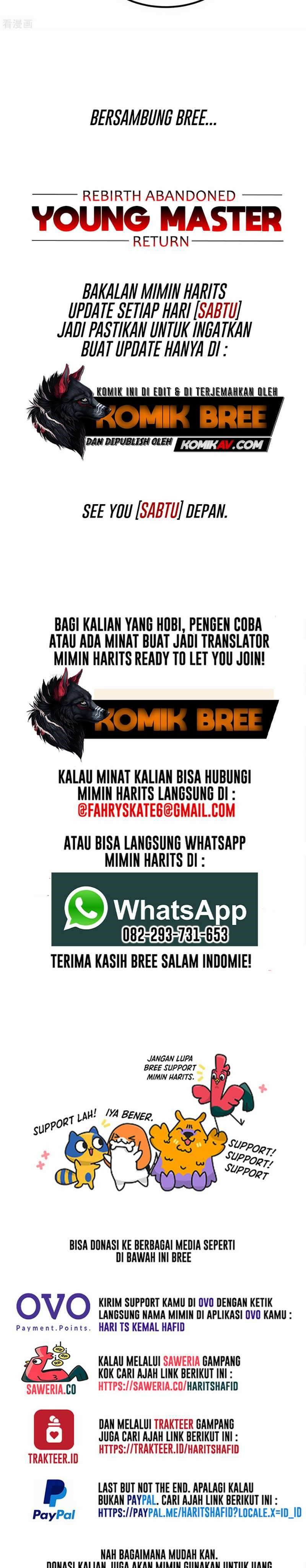 Rebirth Abandoned Less Return Chapter 203 Bahasa Indonesia